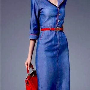 Sold….Red Coach belt